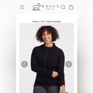 Woolx pullover hoodie
